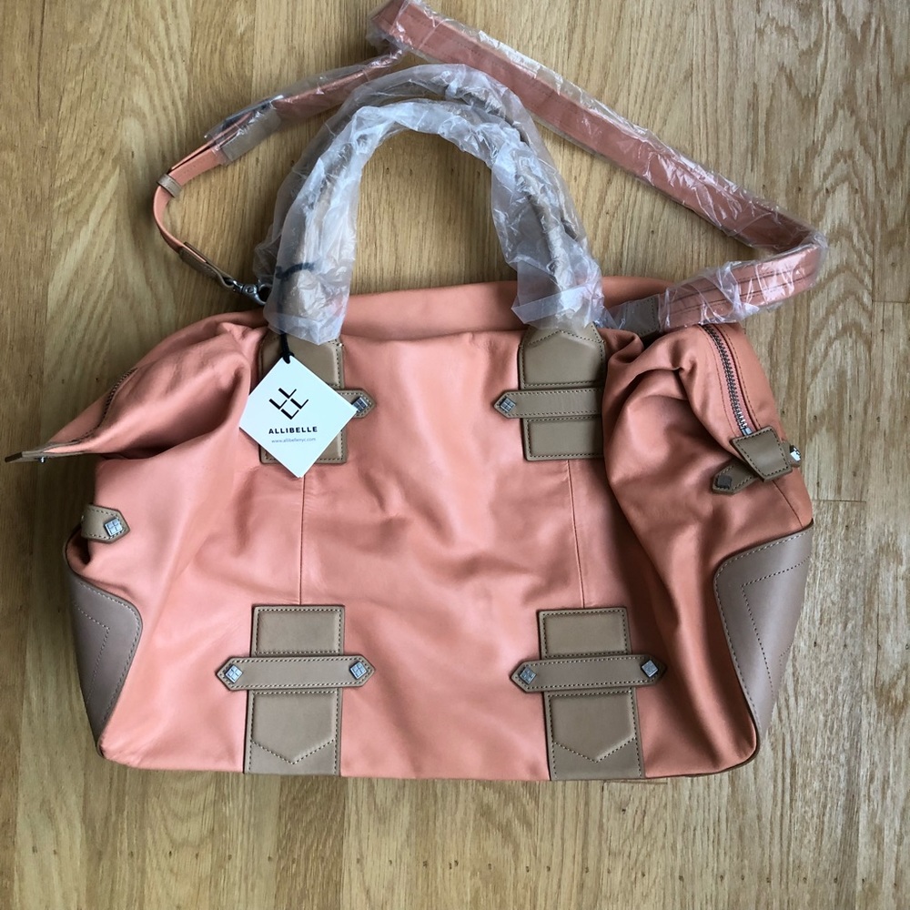 Allibelle Leather Bag (NWT)